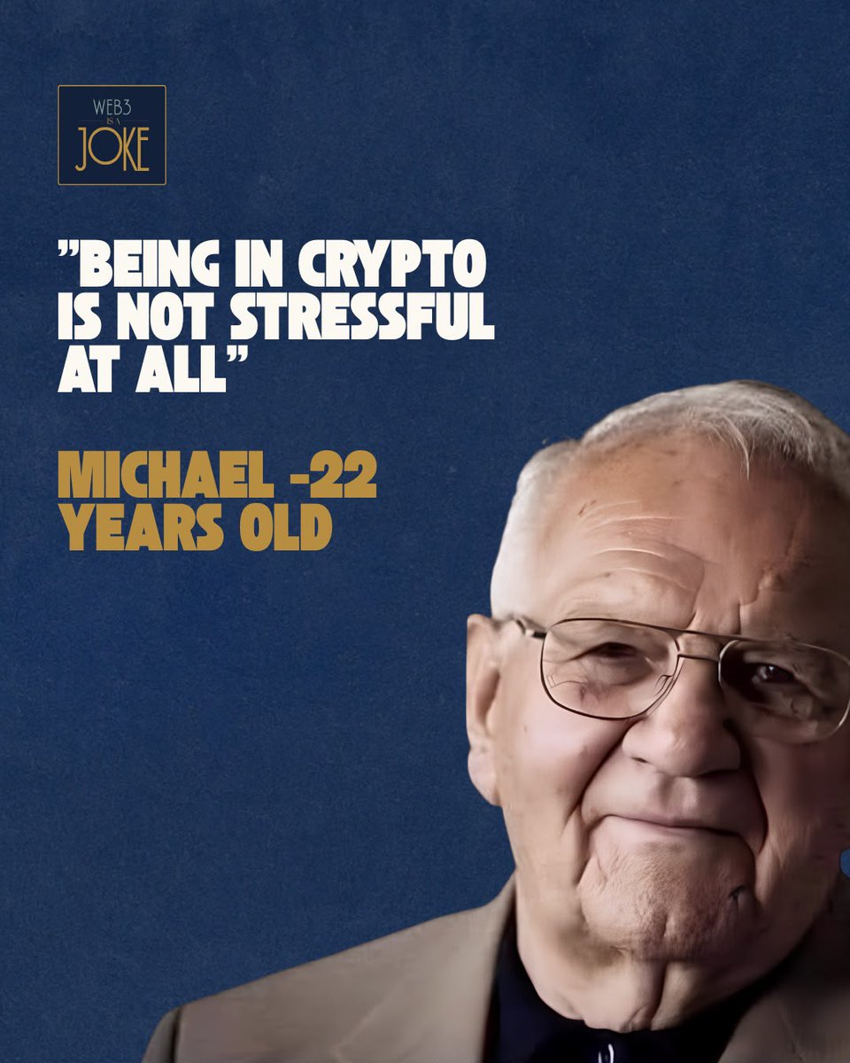 web3isajoke's tweet photo. You start crypto trading for financial freedom.
Ends up checking charts at 3 AM.📈

Portfolio: Down by 40%.
Hairline: Down 60%.🧑‍🦲
.
.
.
.
#cryptomemes #crypto #tradingmemes https://t.co/uah2kqh7Iz