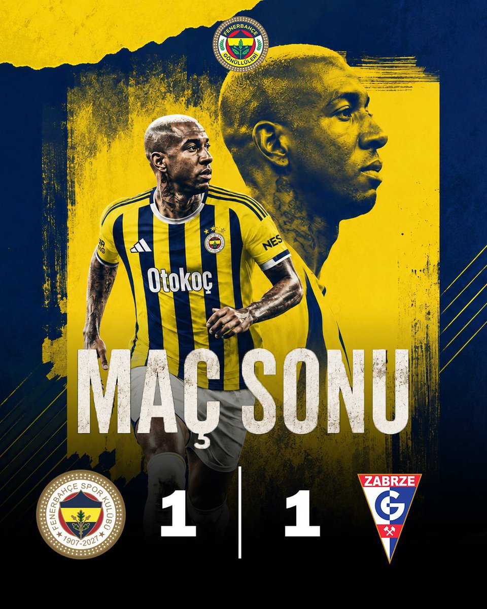 FBGDER's tweet photo. Maçın son düdüğüyle birlikte sahadan 1-1’lik beraberlikle ayrılıyoruz.
Mücadelemizi sahaya yansıtan takımımıza teşekkürler. 💛💙
Yolun sonu şampiyonluk! 🏆
#Fenerbahçe #FenerbahçeGönüllüleri #MacSonucu #FenerbahçeSevdası #SarıLacivert https://t.co/B8vsfDWfR4
