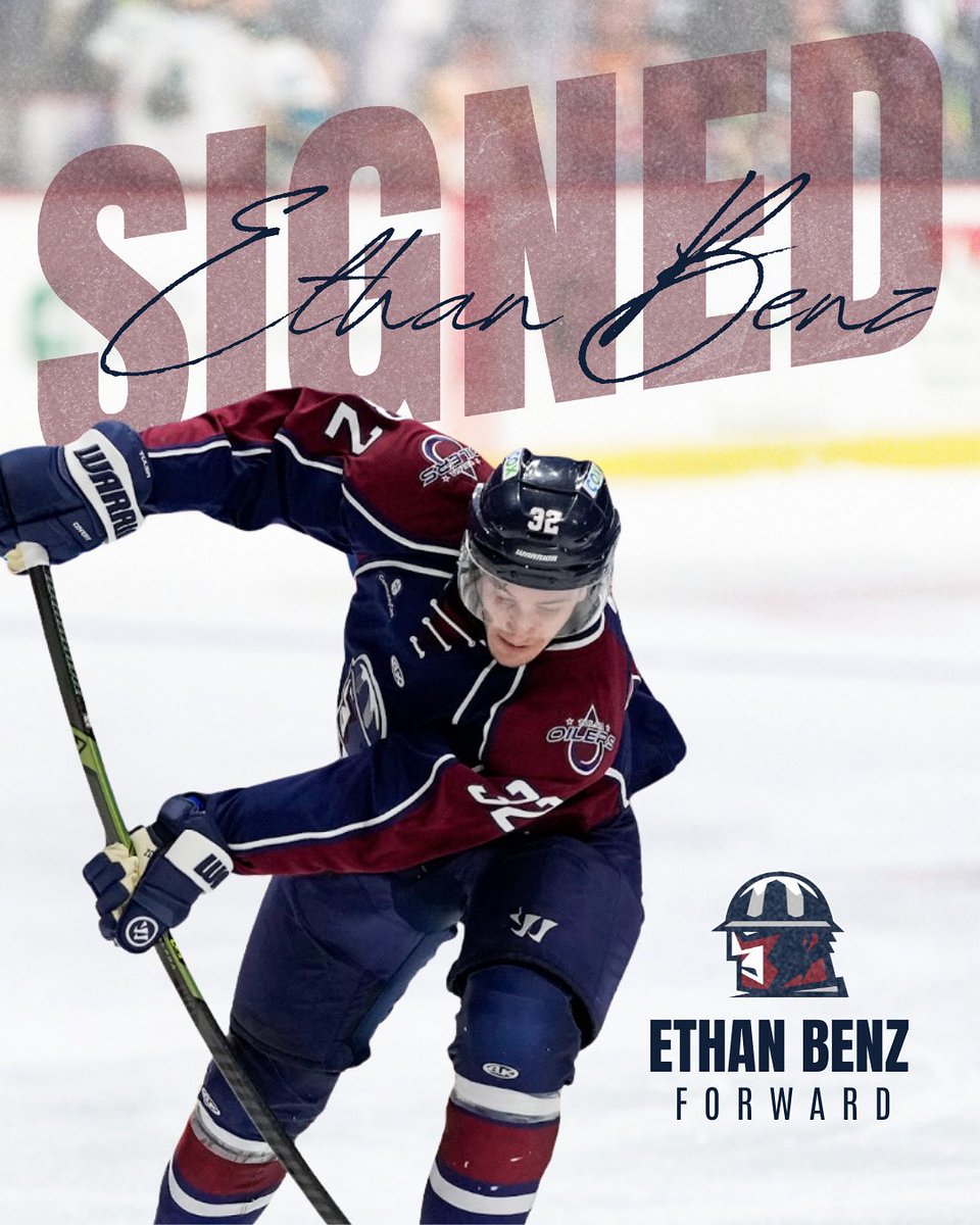 tulsa_oilers's tweet photo. Benz is back in Tulsa! 🔥

📖: https://t.co/SifUzHODz3 https://t.co/yMpyuTlxxu