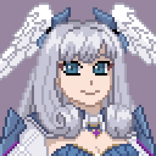 KaosMass's tweet photo. The Queens of Keves and Agnus: Melia and Nia, from Xenoblade Chronicles 3

#pixelart #xenoblade3_fes26 https://t.co/oSra9uvyN8