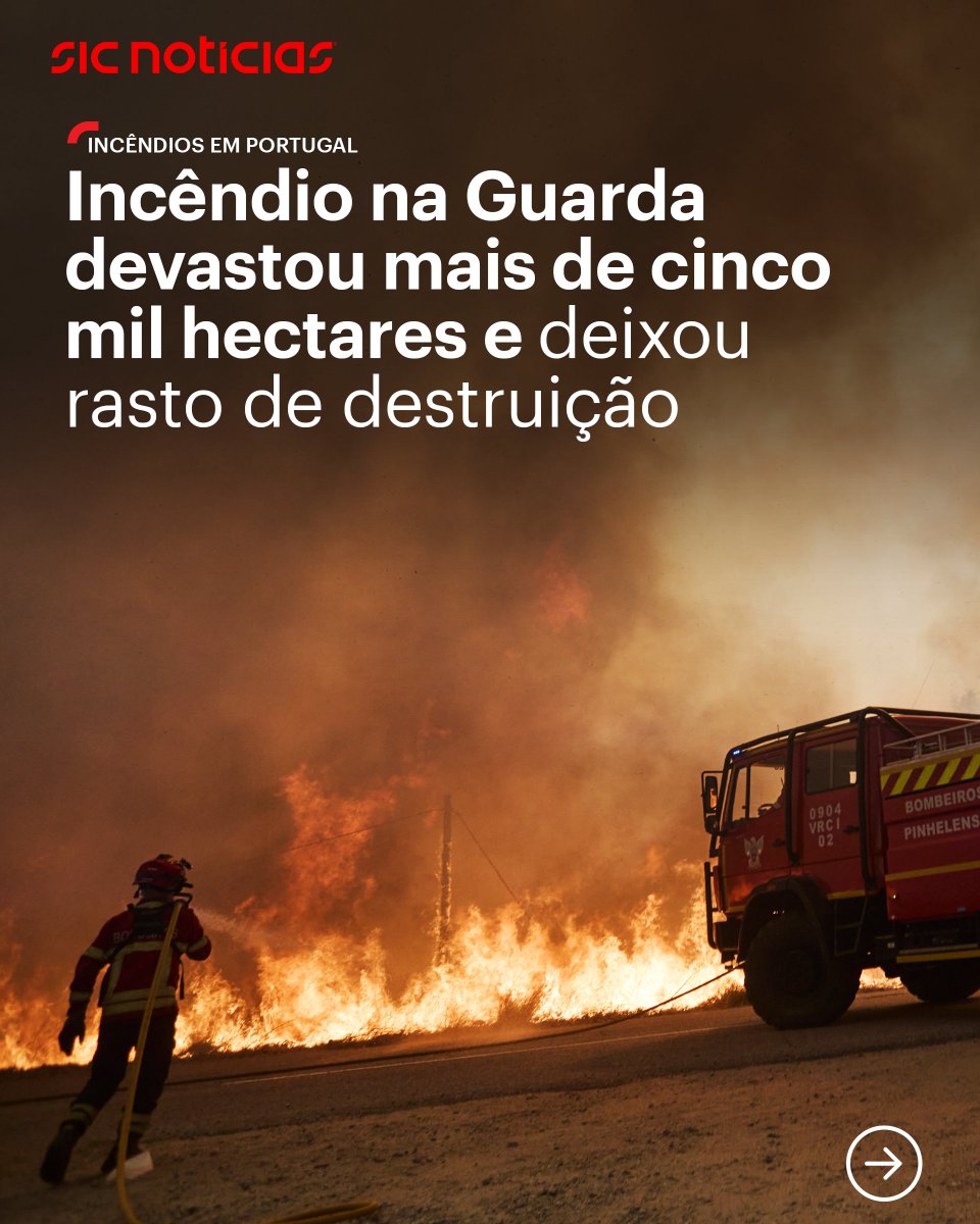 SICNoticias's tweet photo. Esta quarta-feira, a circulação foi retomada na A25 e na Estrada Nacional 16, que estiveram cortadas durante várias horas devido às chamas e ao fumo intenso.
Saiba mais em: https://t.co/VKGg9mNgQg
#incendios #fogo #chamas #pais #portugal #nortedeportugal #guarda #news #sicnoticias