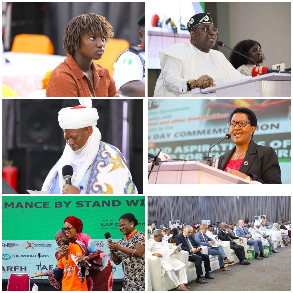 muriel_mafico's tweet photo. “Our generation is full of ideas, energy, courage and talent” - Youth representative EVA
 
Yesterday we marked 2026 World Population Day with inter generational dialogue and commitments to invest in young people. 

“The size of our population presents opportunities for innovation, productivity…social transformation” Chairperson @natpopcom 

His Royal Highness, the Emir of Shonga underscored the vital role of young people and the responsibility of community leaders. 

Together, we committed to break the multiple barriers faced by young people in #Nigeria 🇳🇬

@UN_Nigeria delivering as One!