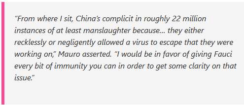 mrbcyber's tweet photo. It looks like the Chinese government was able to manipulate US scientists into assisting them with incredibly reckless research

The CCP actually carried out the research and allowed the virus to escape but people in the US must be held accountable as well. https://t.co/NTcFfck2sM