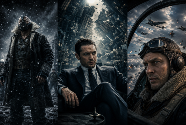 reelverse0's tweet photo. Tom Hardy x Christopher Nolan is one of the most underrated actor-director combos in modern cinema.

From masked villains to quiet intensity—every role hits different.
A thread 🧵👇 https://t.co/JfYTTrN9vH