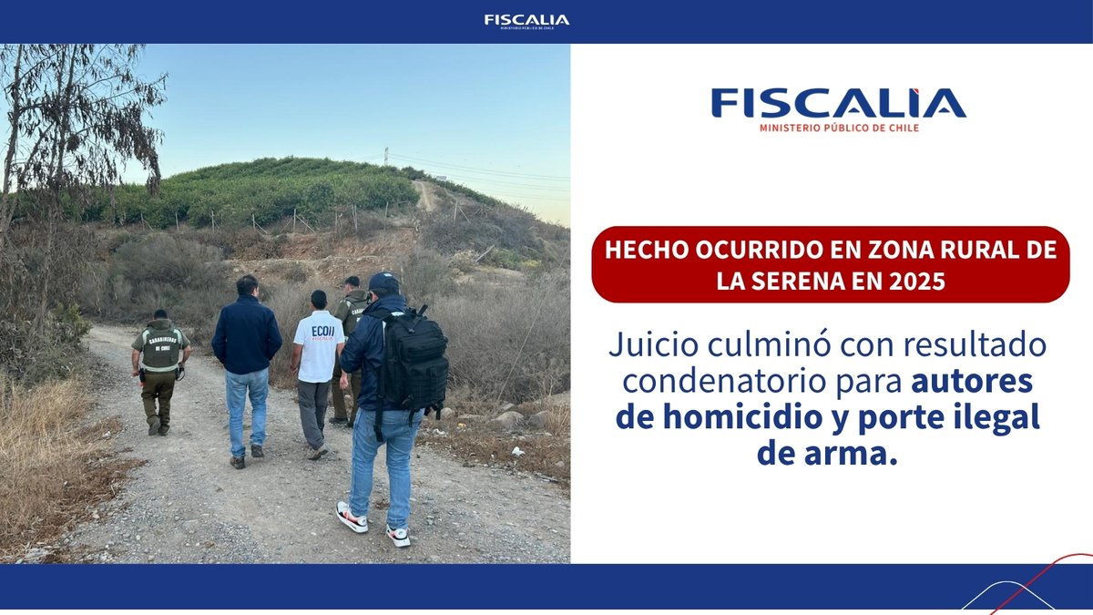 Fiscalía Regional de Coquimbo tweet media
