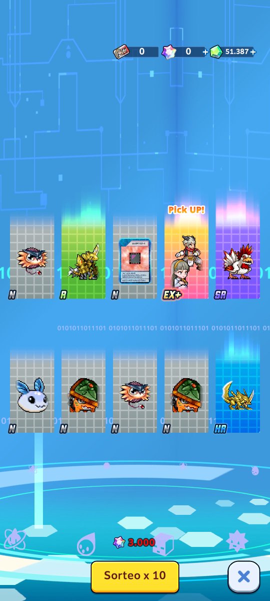 Ulises___R's tweet photo. Primera tirada "gratis" y me salió Aegiomon e Inori en el Digimon Up xd

Today la suerte que no tengo en el de Wargreymon se fue en este xd https://t.co/3BkFJt5MlO