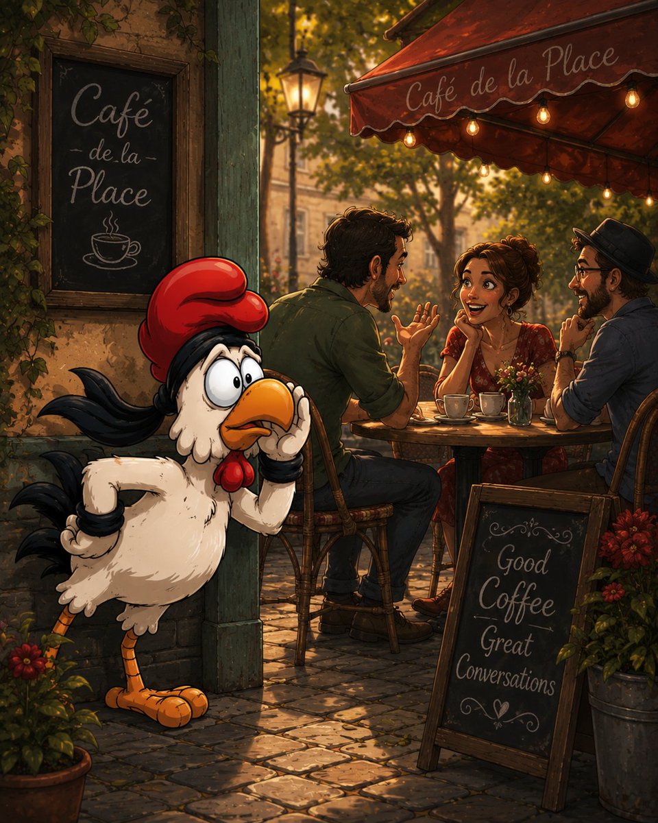 tomgarberauthor's tweet photo. Beware the bird who listens more than he clucks... https://t.co/6P4ANhZsyD