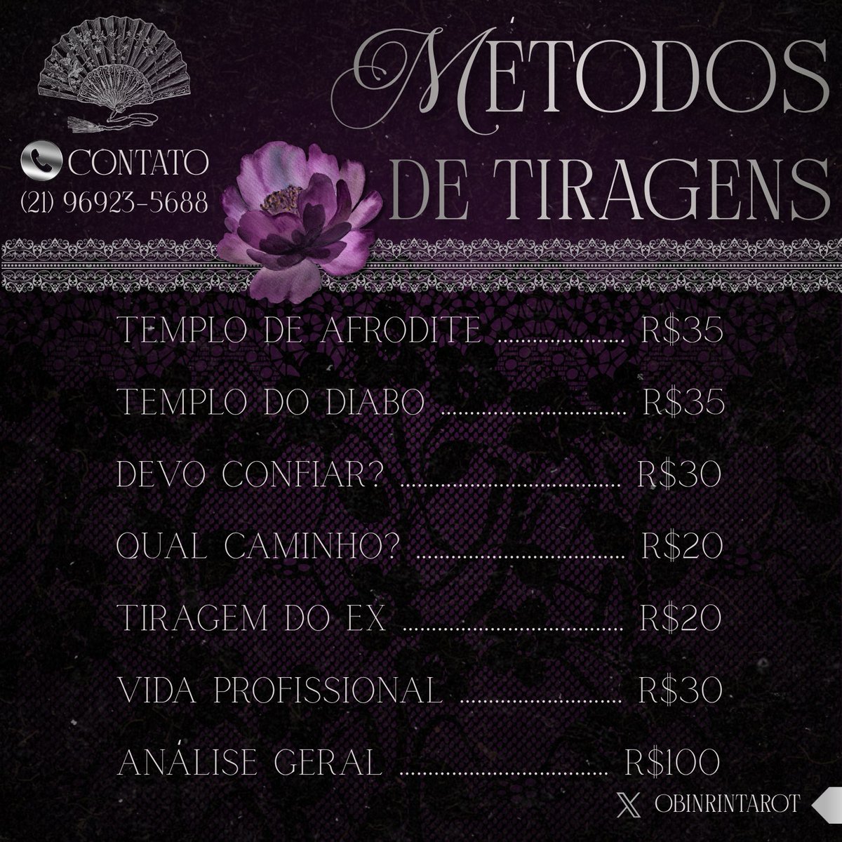 obinrintarot's tweet photo. Mesa aberta para atendimentos 🪻
📩 https://t.co/bDLYqckgMG

tags: cartomancia astrologia templo de afrodite previsão espiritualidade cartomante taróloga profissional autoconhecimento relacionamento tarottwt https://t.co/cz1yOOOpaU