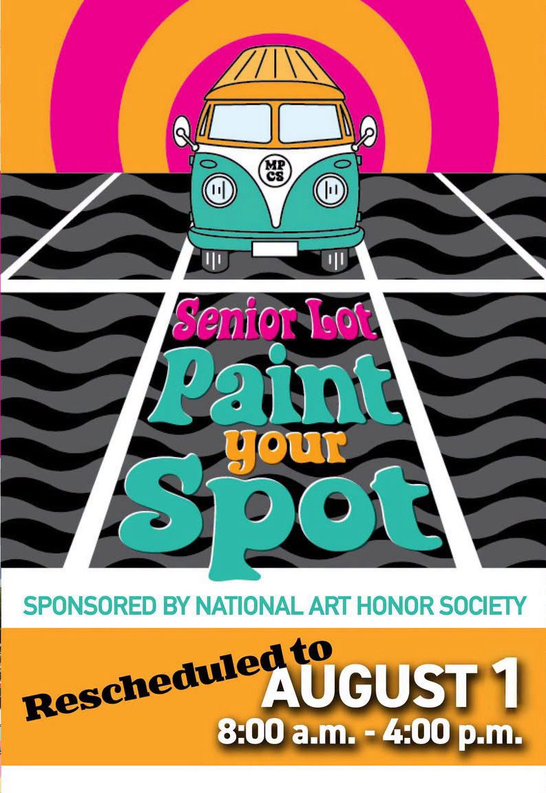 mtparanschool's tweet photo. Senior Spots painting will now be held this Saturday, August 1 from 8:00 am - 4:00 pm. Details in the link below. @MPCSarts 

https://t.co/Ey7trGrUgM https://t.co/qUAJ2SXVr5