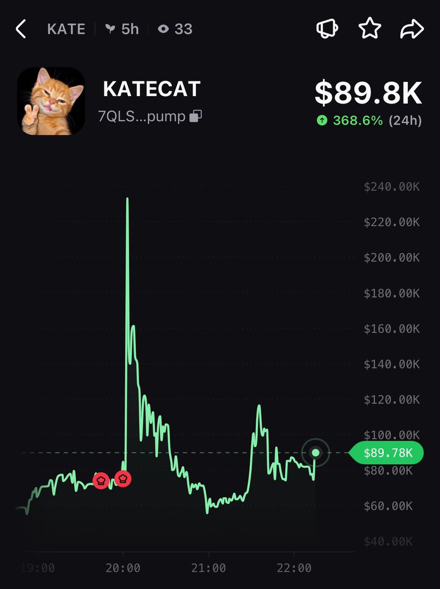 hailey_cryptoo's tweet photo. $KATECAT will flip $CAKE 

1,200 holders 

Watch what happens from here 

Chinese are waking up soon 

If you have sold buy back now 

You wanna bet me 🫵

7QLS8BBG5iMTnwfHusFjoSoBp7eHKyBnVvXUpJHmpump https://t.co/61ohaOXGyb