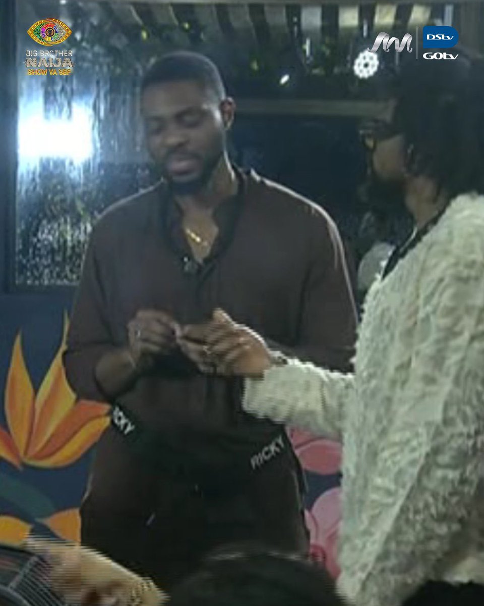 spreadlovegist's tweet photo. I thought you had emotional intelligence.” Neche is angry with Ricky, she feels disrespected by Ricky and somehow, Nomy is in the mix 🙂

#BBNaija https://t.co/vNQWQ19Wl9