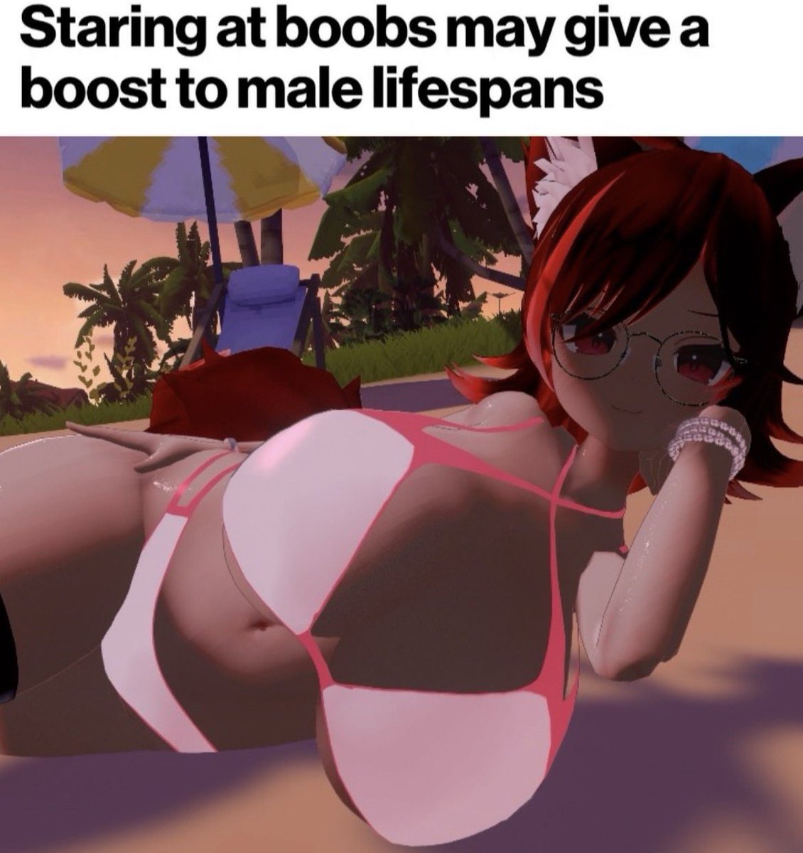 cjholland471229's tweet photo. Well? Go on, keep staring~
#VRChat #vrchatlewd #vrchatmemes https://t.co/JJ44DSiNp6