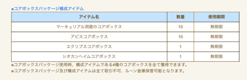 TW_Elphinta's tweet photo. #talesweaver 
#テイルズウィーバー 
#イベント 
イベント報酬のコアボパケが渋い。
エクリプス・シオカン各1個でルビコナなし…🥲
厳しいなぁ…😓 https://t.co/AGwGI9yNWf