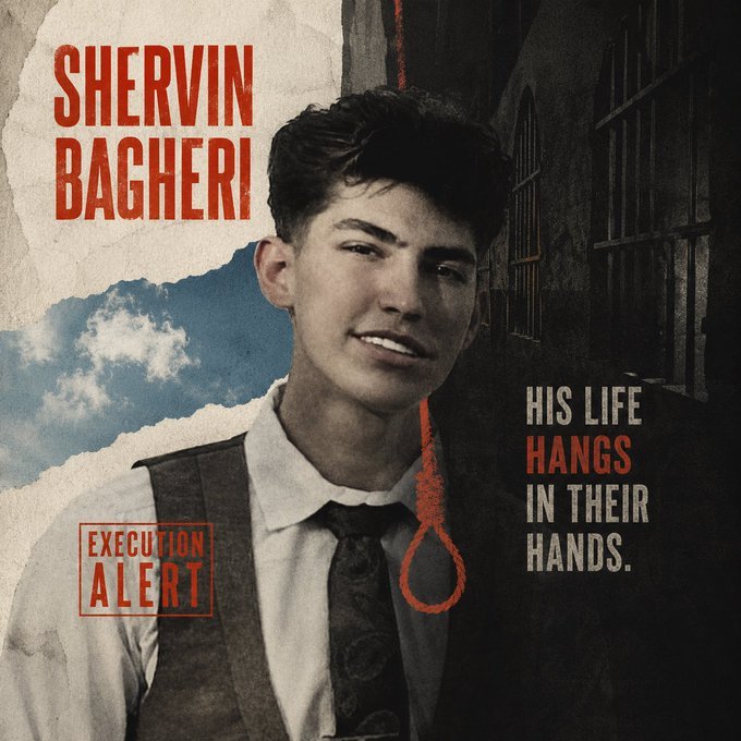ZarifParvi97406's tweet photo. برای شروین باقریان
 #ShervinBagherian is a 19 year-old protester who got arrested back on January 8th in Isfahan’s Alikhani Square. He was charged with moharebeh and has now been sentenced to death. We need to be his voice.
#IranProtests
#StopExecutionsInIran https://t.co/0lKt6mYRb2