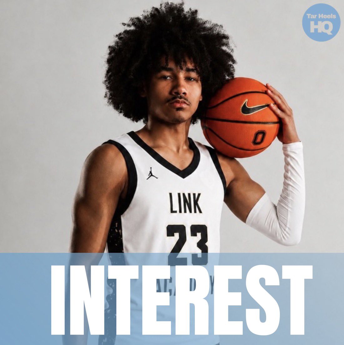 TarHeelsHQ's tweet photo. North Carolina is interested in a class of 2028 4⭐️ 6’4” guard Jordan Mitchell, ranked No. 45 in his class. 

He already holds offers from Virginia Tech, TCU, Oklahoma State, and Western Kentucky.

Chuck Martin plans to attend some of his games with Link Academy this year. https://t.co/wVGSXQ2s61