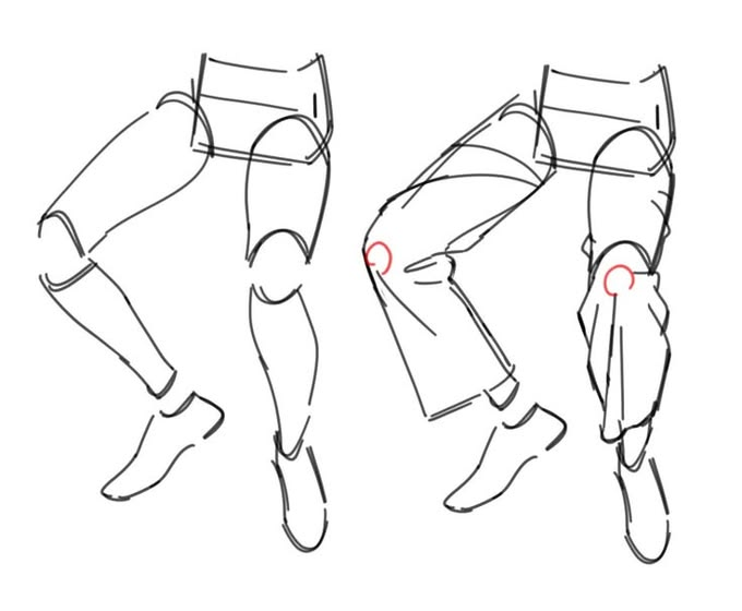 LimboSketch's tweet photo. Drawing folds IS that simple https://t.co/xN1WGc56nB