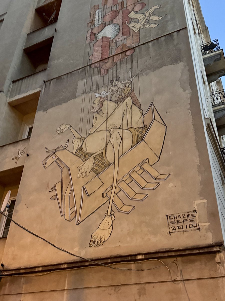 JustinParmenter's tweet photo. Just returned from a week in Poland with 40 North Carolina teachers and I would be remiss if I didn’t mention how cool the street art in Warsaw is. #nced https://t.co/jMDBrrNmq1