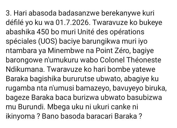 umurundikazi2's tweet photo. Sinakunda kuvuga ivy @pnininahazwe arik ndabony avuga kubera Nyakwubahwa mon General #Baratuza intare batinya yamuhay akaryo. Ibi bintu avuga ng ama bomb! Mbeg yakorots ahari? Yarayabony? Nimb yarayabwiw izo nguvu zo guhangara umu General muvyintambara arikura h? @Patriote257 https://t.co/qspXzW5yni