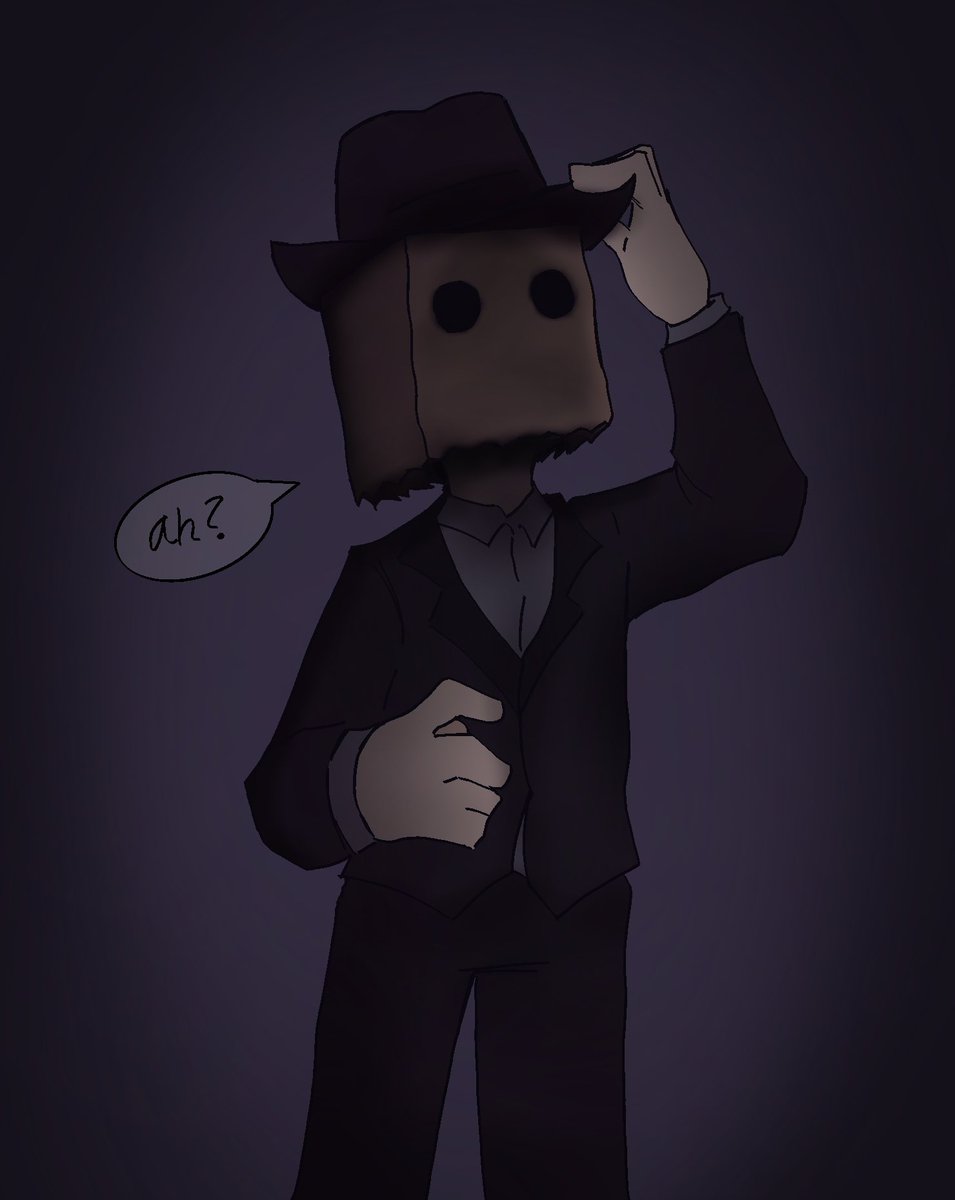 FrenchPuppet_'s tweet photo. Mono cosplaying as the Thin Man because the thought of Baggy wearing a fedora sounded adorable to me
#littlenightmares #littlenightmares2 #LN #LN2 #mono #thinman https://t.co/2YZVCnuQaX