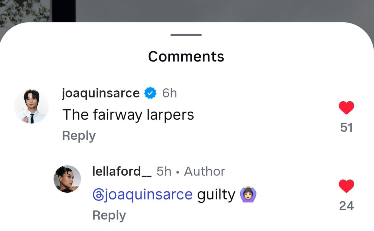 ___youroblush's tweet photo. confirmed, it's joaquin arce 🤍

grabe halos present or nasa bts ng dump ni lella si joaquin 🥹

lella ford didn't lied when she pointed joaquin arce to her heart.

#LelQuin https://t.co/GN2mL5Em0n