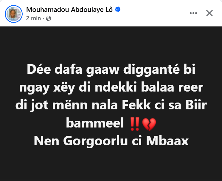Assane_Fall_Off's tweet photo. Wallahi ☝🏾💔💔 https://t.co/2nXNUxFSfU