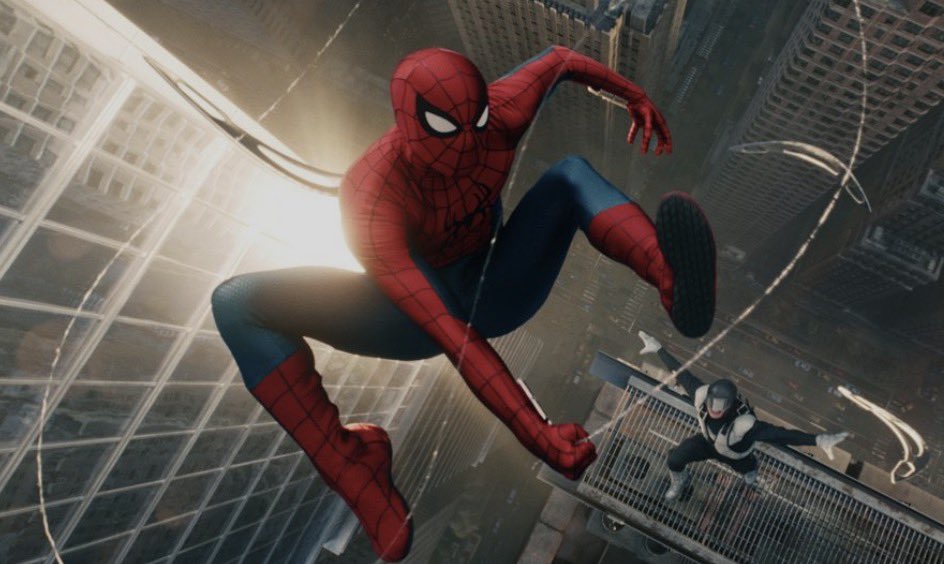 Superpod19's tweet photo. I just saw spider-man brand new day, it's a 10/10 movie,literally out of a comic book, all the action scenes are incredible, and you've never seen spider man swirl around New York like in this movie, all the characters have been used in an excellent way,Everyone go see the movie! https://t.co/DWzkLK85Ab