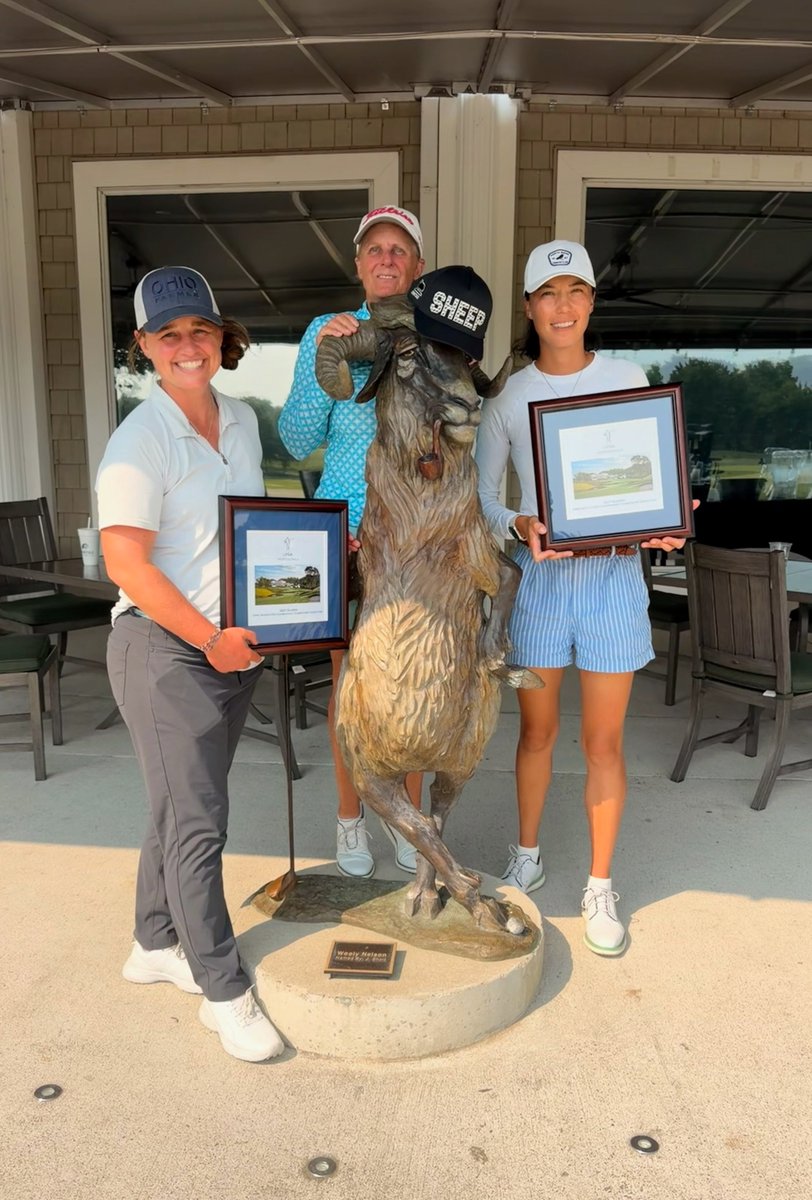 uncwomensgolf's tweet photo. Exciting day for Carolina at the LPGA Professionals Championship. Allie White and Leslie Cloots qualify for the '27 KPMG Women's PGA Championship at Congressional and Cathy Johnston-Forbes finishes 2nd in the senior division. #GoHeels https://t.co/tpF6A9uLDW