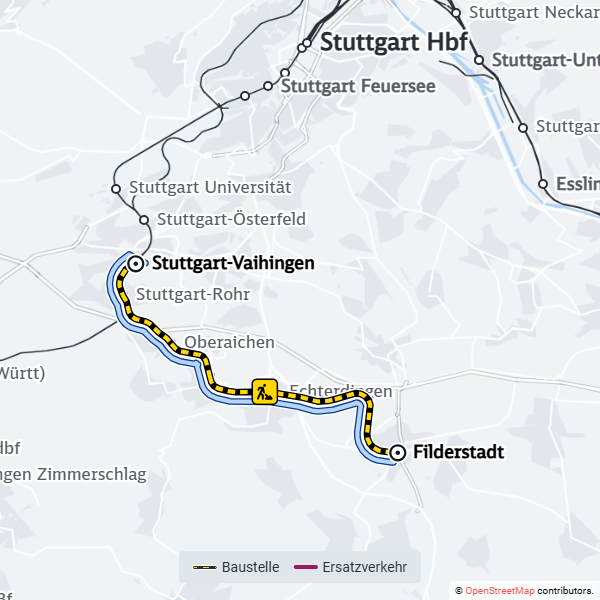 SBahn_Stuttgart's tweet photo. 🚧 #Drandenken 🚧
Heute Nacht führt die DB zwischen #Vaihingen und #Filderstadt eine Überprüfung des #Flughafentunnels durch.
Es kommt zu Teilausfällen bei der Linie #S2
Details, auch zum #Ersatzverkehr mit Bussen #S2E
👉 https://t.co/zJL6ogeMMI https://t.co/aPLp9XqZux