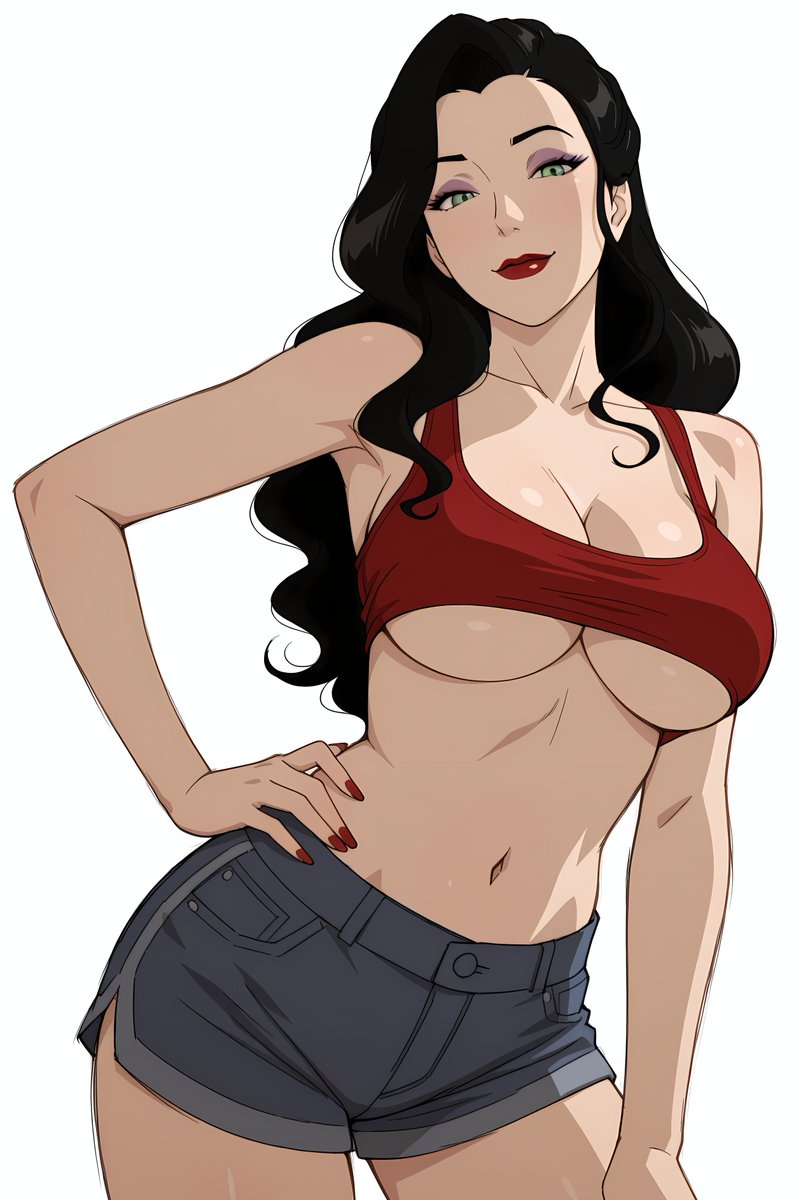 AlianiaTwo's tweet photo. Asami sfw https://t.co/ycuSUbSFQt