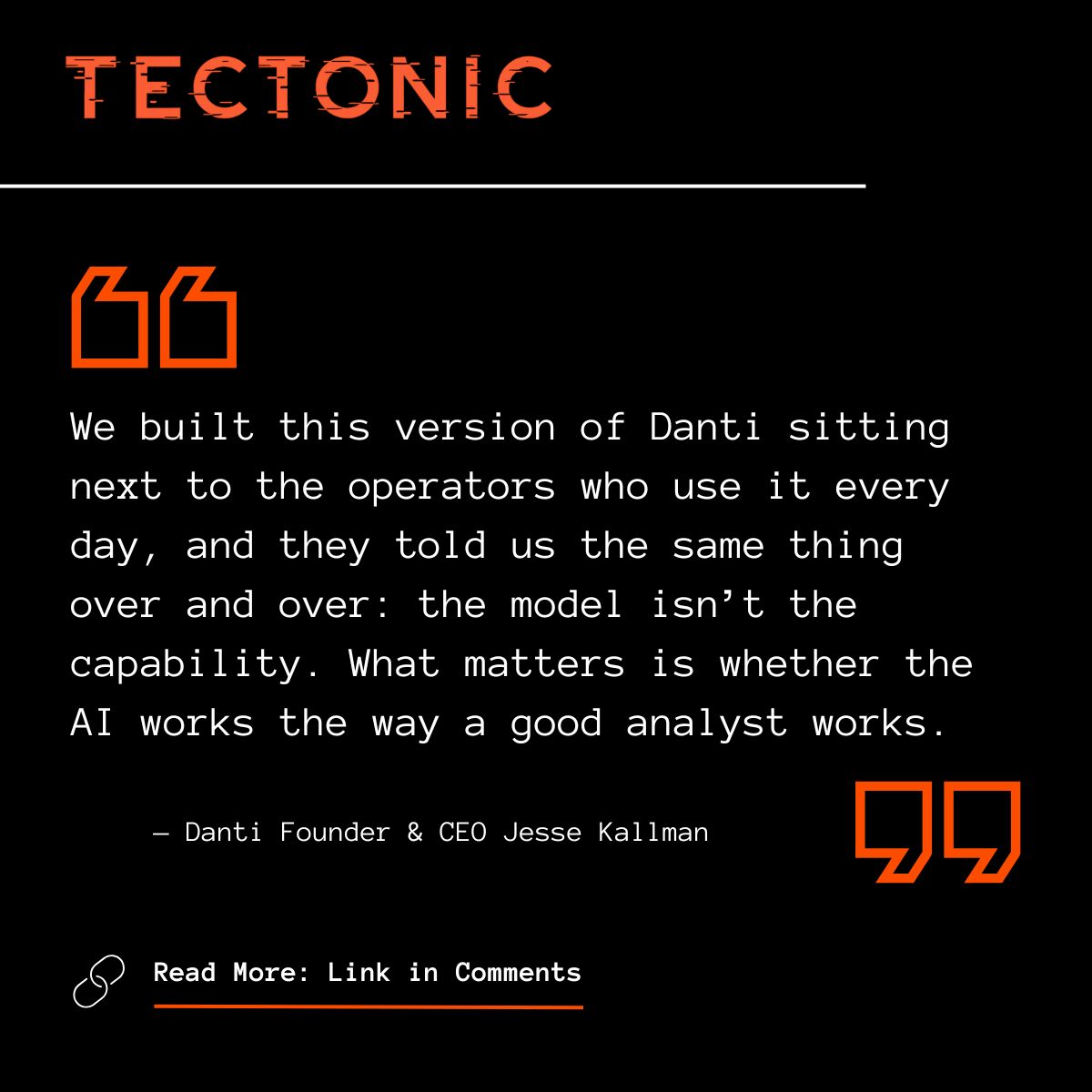 tectonicdefense's tweet photo. 🖥️ Exclusive: Defense and intelligence AI startup @danti_ai launched the next generation of its platform and secured a fresh contract with the US Air Force focused on Intelligence Preparation of the Battlespace (IPB) products.

🔗 Read the full exclusive at the link below https://t.co/01nXUYqeR8