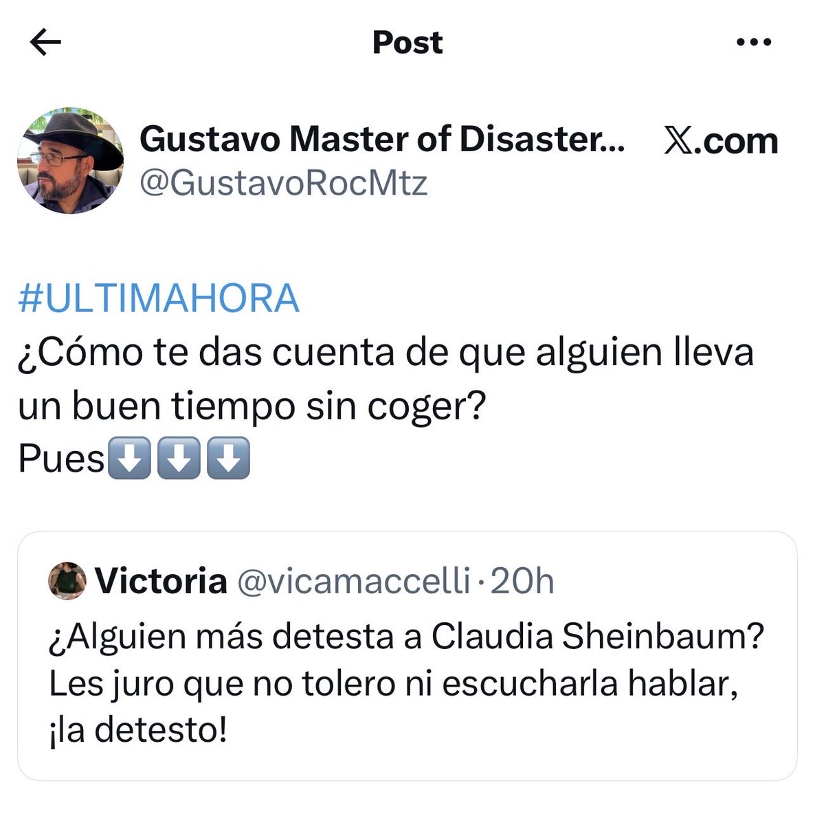 AstroLogica__'s tweet photo. Ya no soporto a ese grupito de pseudo “chairos” que se comportan como fachos. Usando expresiones racistas, clasistas y xenófobas o usando expresiones machistas y vulgares , que no representan a nuestro movimiento de transformación humanista. 
Da vergüenza ajena que se digan pro 4T y que denigren a las mujeres, teniendo una presidenta que desprecia todo ése machismo recalcitrante y FACHO. 

Me indigna la incongruencia. 
Y me indignan los que aplauden actitudes tan denigrantes. 👇