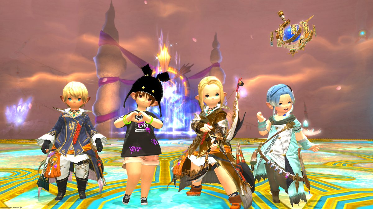 nemutainacky's tweet photo. ララCWLSのメンバーさんとルレに行ったよ❣️
#lalalumiere #ララフェル #FF14 https://t.co/XVUqxdMvPs