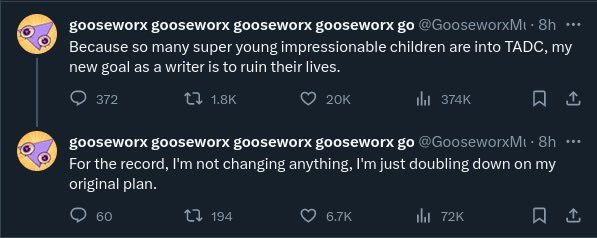 icyonics's tweet photo. @jollymaple @Yuri_Is_XX i can’t find the one where he is fighting for a 13 year old's right to be sexually aware but mayb someone else will pull it up 

but this in combo with the weird porn he's drawn is suspicious https://t.co/kfqtmLTfx0
