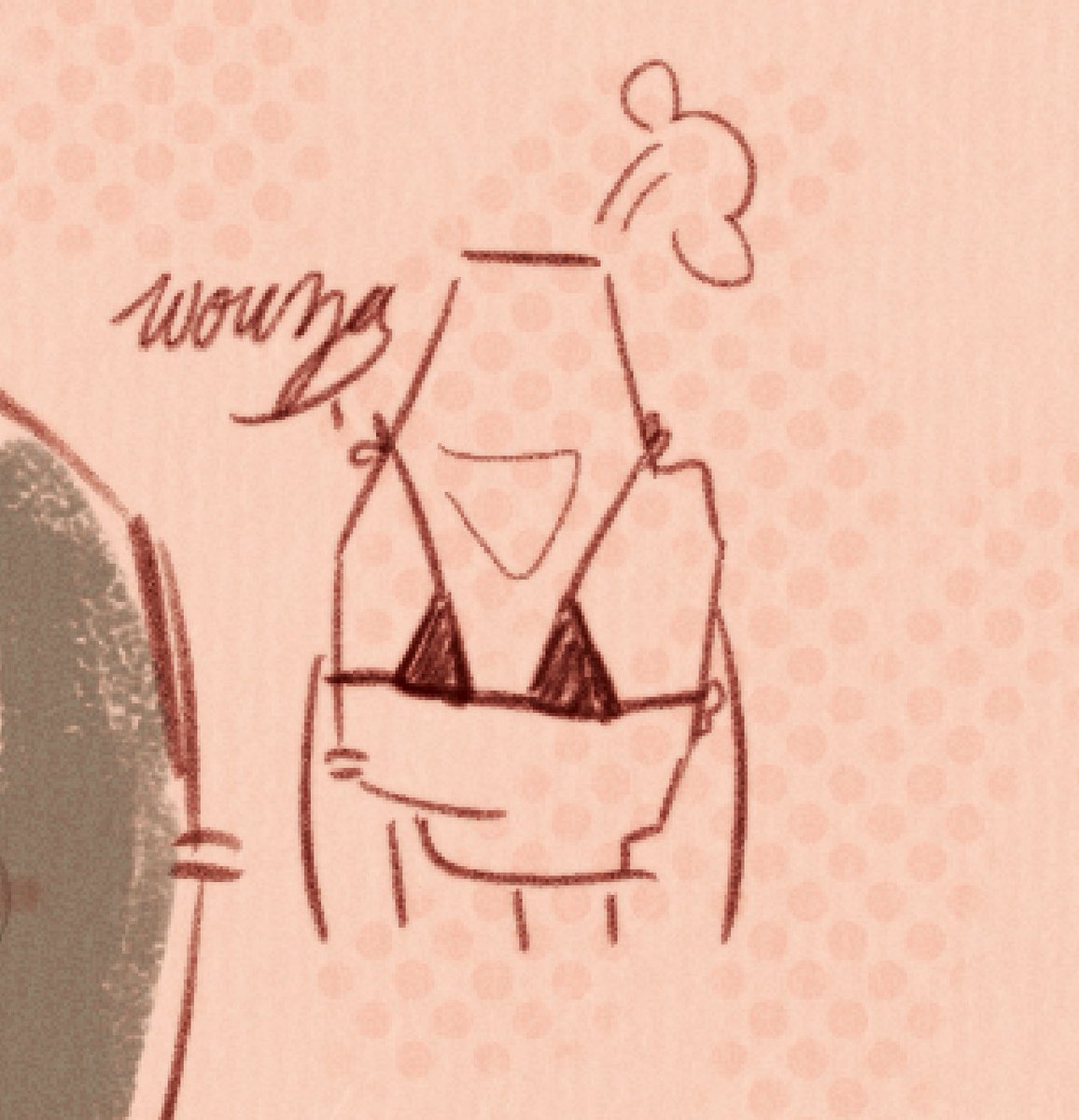 larsgentry's tweet photo. silly post-canon grace + an adrian doodle because this heat is killer #projecthailmary https://t.co/pPD6GbH0vZ