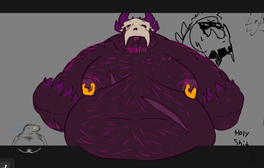 stephen_asss's tweet photo. Magma jam art https://t.co/qlxZVJt6xT