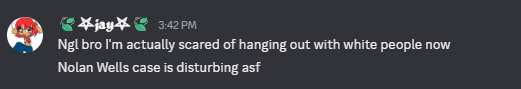 FUSEREWINDHD's tweet photo. First Grumbler tries to falsely paint the picture with a message tooken out of context, (TW, this message was about nolan wells. justice for nolan) https://t.co/O44bUxZmGf