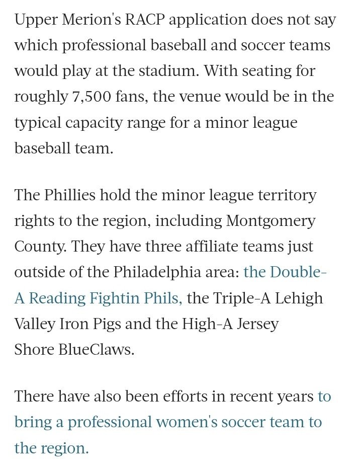 Awildschild's tweet photo. Do not, under any circumstances, put a Philadelphia women's soccer team in a tiny ass stadium in Upper Merion

Subaru Park or a venue in Philly https://t.co/WCUhaZfM2O