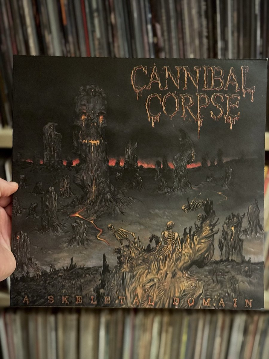 ZTextremeMetal's tweet photo. #NowSpinning 
#VinylCollection

-Cannibal Corpse 
-A Skeletal Domain 
-2014
-Death Metal 

https://t.co/3AVJ5HuKcy

#DeathMetal 🇺🇸 #LEGENDS #RIFFS 
#SHRED #GuitarSolo #VOCALS #logo
#GuitarTone #BassTone #BlastBeats 
#CorpseGrinder #artwork #2010s #HeavyMetal #VinceLocke 🤘🏻🔥🤘🏻 https://t.co/FdYaIfV0oi
