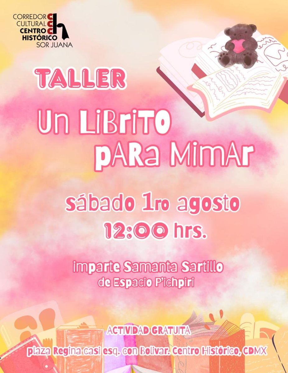 corredorcentro's tweet photo. Te invitamos a las actividades culturales de nuestro próximo Bazar el 1 de agosto actividades para toda la familia…. https://t.co/8JufZpNrwJ