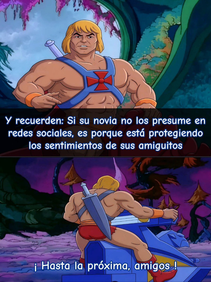 El_Gato_xxx's tweet photo. Cuánta razón tiene He-man
#EQFHumor https://t.co/oGS4OozX87