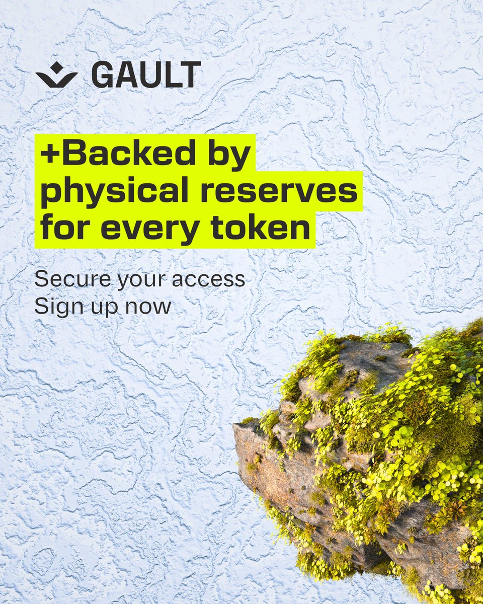 gaultmine's tweet photo. Gold never sleeps—and neither do opportunities. ✨🥇

With Gault, you can invest in a gold-backed asset simply, securely, and from anywhere in the world. 🌍

💰 Diversify your portfolio.
🔒 Protect your wealth.
📈 Invest smarter with the power of gold.

#Gault #GoldBacked #Crypto #Blockchain #Investing #DigitalAssets #Wealth #Gold #Finance #Trading