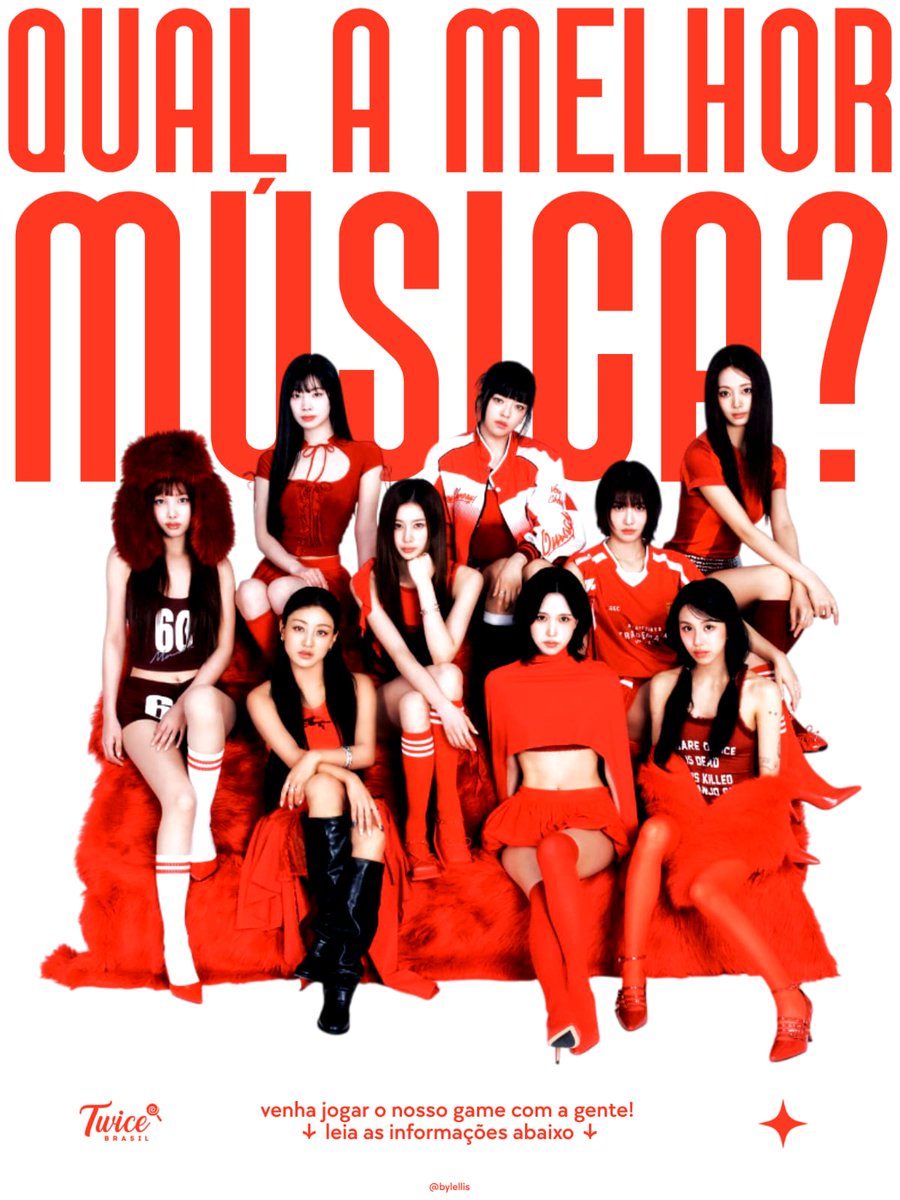 oncetwicebra's tweet photo. ONCEs vamos nos divertir! 

Venham conosco decidir qual a melhor música escrita pelo TWICE 🍭

Com o repertório de músicas perfeitas escritas por nossas membros, montamos uma batalha na qual vocês irão decidir QUAL A MELHOR MÚSICA ESCRITA PELO TWICE até então. Quem vocês acham que vai vencer essa batalha?

E como funcionará? 

Teremos enquetes ao longo da semana e vocês votarão na melhor música escrita por cada integrante. 
Cada música pode aparecer apenas uma vez, então músicas escritas por mais de uma integrante ficará com a membro com menor número de músicas. 
O grupos foram organizados e distribuídos por ordem de lançamento 
A música vencedora de cada integrante competirá com as músicas vencedoras das outras integrantes. 
A música mais votada* dessa primeira etapa está classificada para a final automaticamente. 
As nove músicas restantes serão distribuídas, de forma aleatória, em três grupos, e a vencedora de cada grupo completará a disputa final. 

*O critério para decidir a música mais votada será a soma de votos na fase de grupos e na final da primeira etapa.