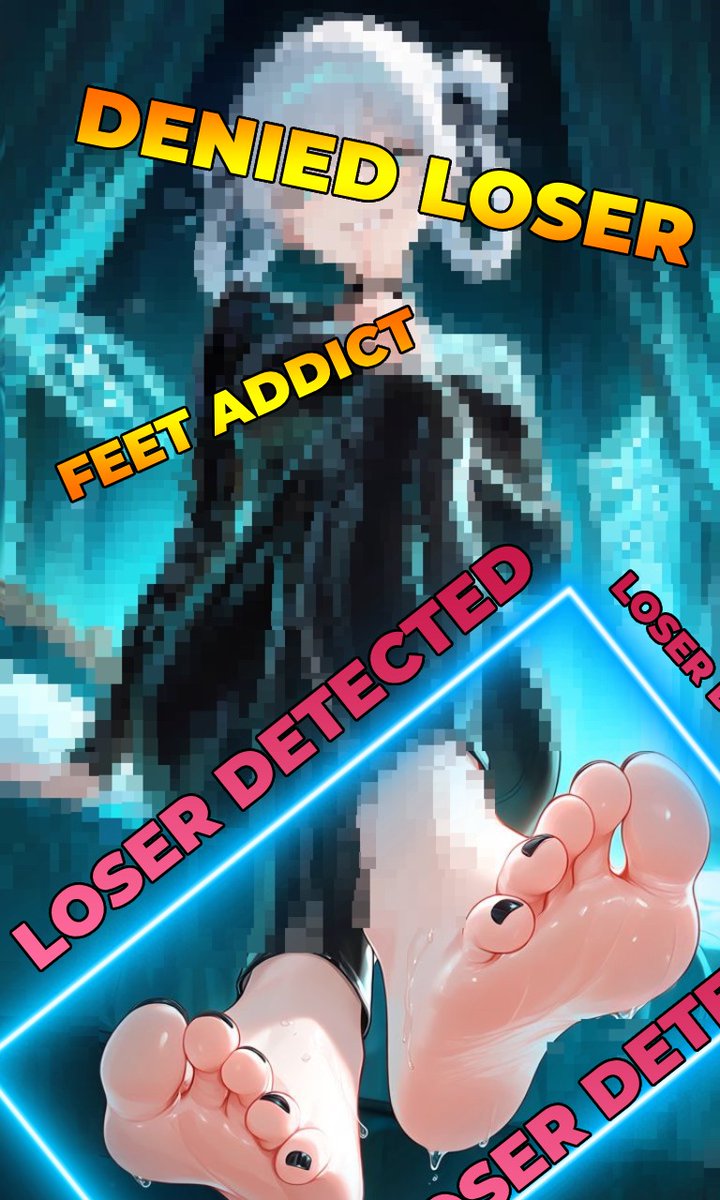 Star2DFD's tweet photo. Denied loser~
Feet addict detected.
Look at them. Shiny. Wet. Perfect.
You don’t get to touch. You don’t get to cum. You only get to stare… and $end.
Princess Star’s soles own you now.
Tribute or stay denied forever~ 🩵

2DFD | latex | Findomme | Finsub | Findom | paypig | Cashpigs | SoftDom | Mommy | Heels | Drainningsessions | Humanatm | Femdom | Footfetish