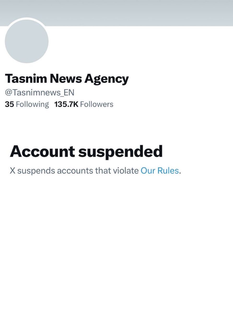 NiohBerg's tweet photo. Fucking finally.

IRIB, Press TV and Fars News next please. https://t.co/Jb73JfKhyy