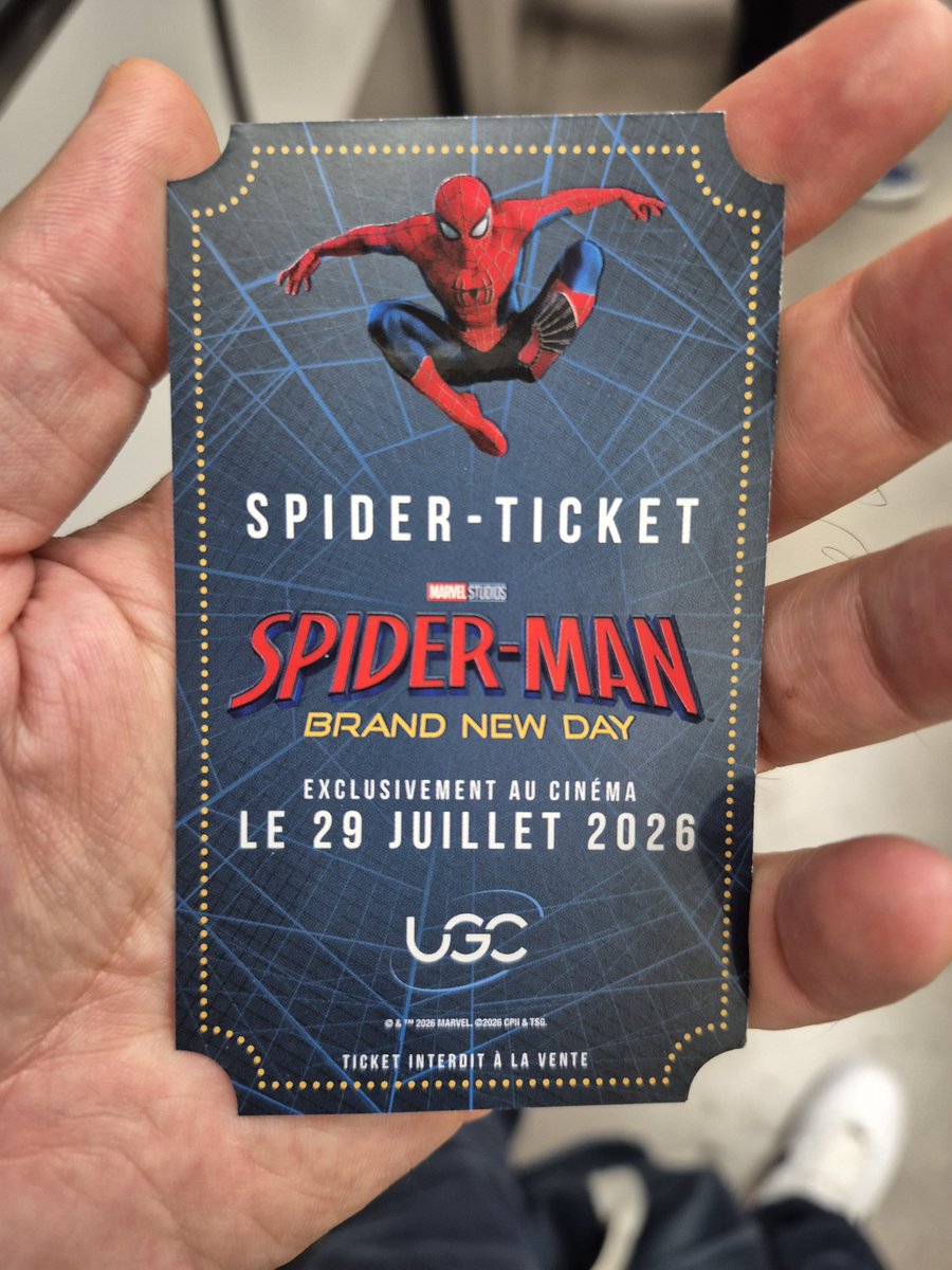 GoubieJeremy's tweet photo. @UGCcinemas @SonyPicturesFr Oui !!! 😍😍 https://t.co/UqmMhaHlRb