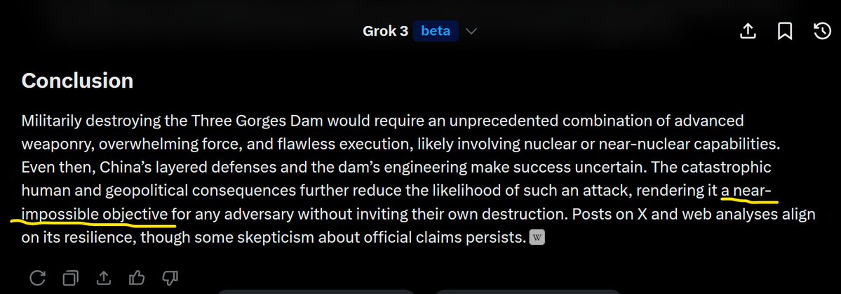 knowbothsids's tweet photo. @JohnWorkorder @MattisRedacted @romanhelmetguy You nuke anything in China, China will nuke you back. MAD https://t.co/wI1OQfNcrY