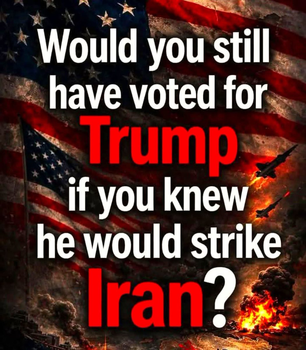 AntiLeftMemes's tweet photo. Iran wants me to be deleted off of the face of the earth.

Trump wants us to live.

So the answer is obvious. https://t.co/trE3ocX7mR