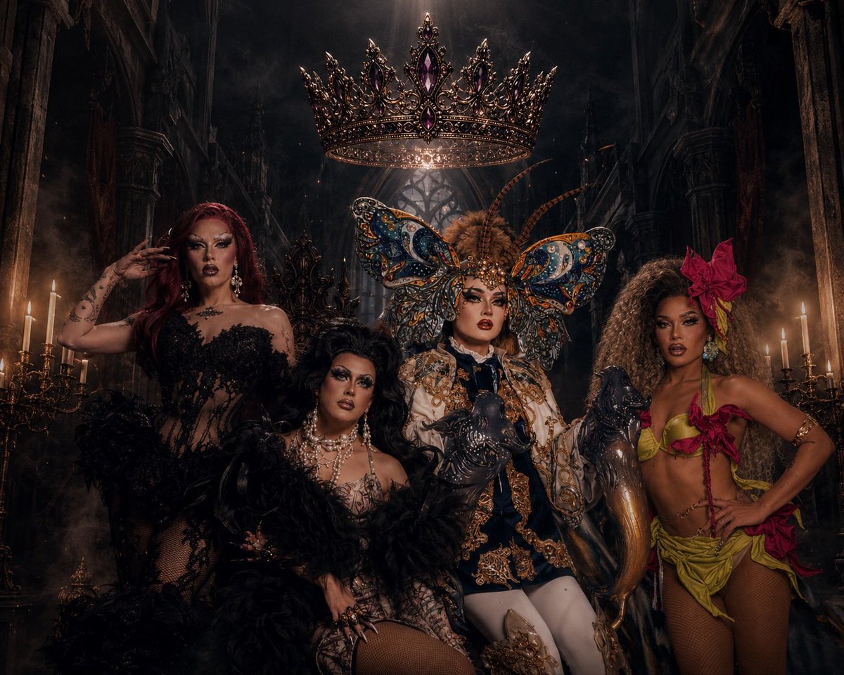 crystall_whitee's tweet photo. La verdaderas finalistas 
@hiddenmistake_ @la_kyliezz @JuanaGuadalupe_ @LupitaKush 

#lamasdraga #sololasmás2 https://t.co/n316hl2EZV