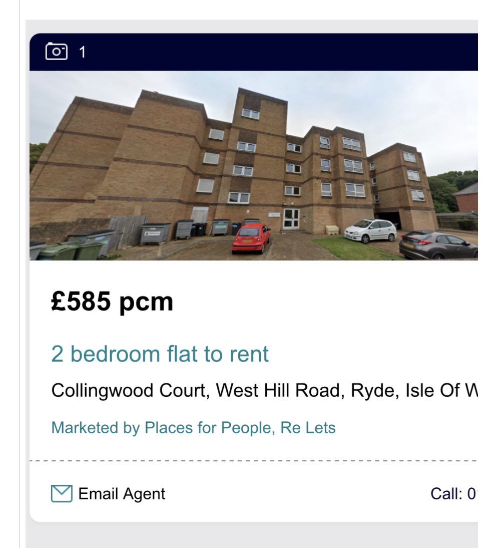 apseheath's tweet photo. Flat going in Ryde might suit some of you chav muppets round here , good luck 🤣🤣🤣👏👏👏👏 https://t.co/pSaeu8JGag