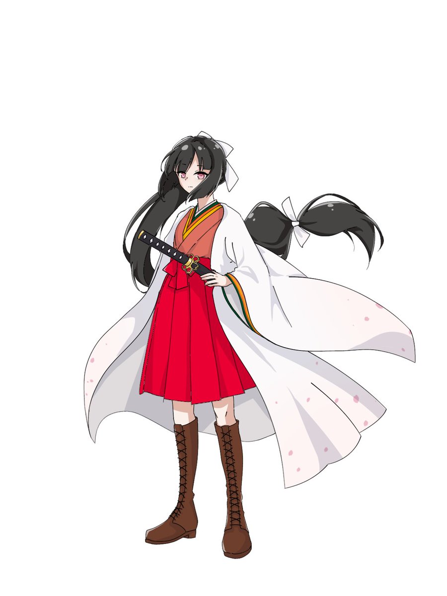 ZMTQ35's tweet photo. ZMTQ人物紹介⑥　心結

東の国から来たという変わった出で立ちの剣士。
珍し��剣と特別な魔法の札を駆使し鮮やかに戦う。
遥々王都へやって来たのはなにやら理由があるようだが……？
性格は純粋で仲間思い、凛とした強さも併せ持つ白百合の人。
誰よりも深い情けで魔王に立ち向かう勇者の一人となる。 https://t.co/CWy6Hg3Pc1